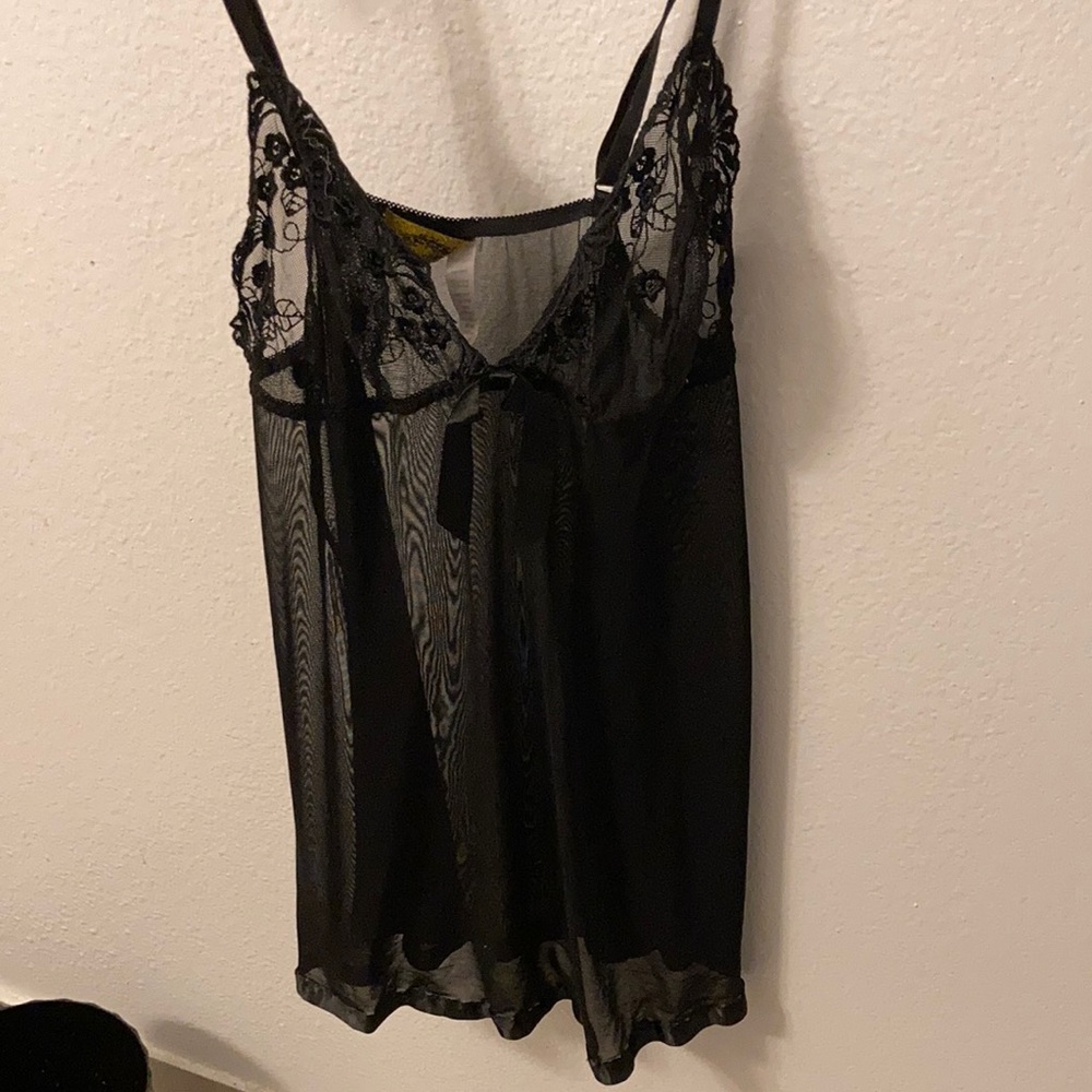 Black lingerie
